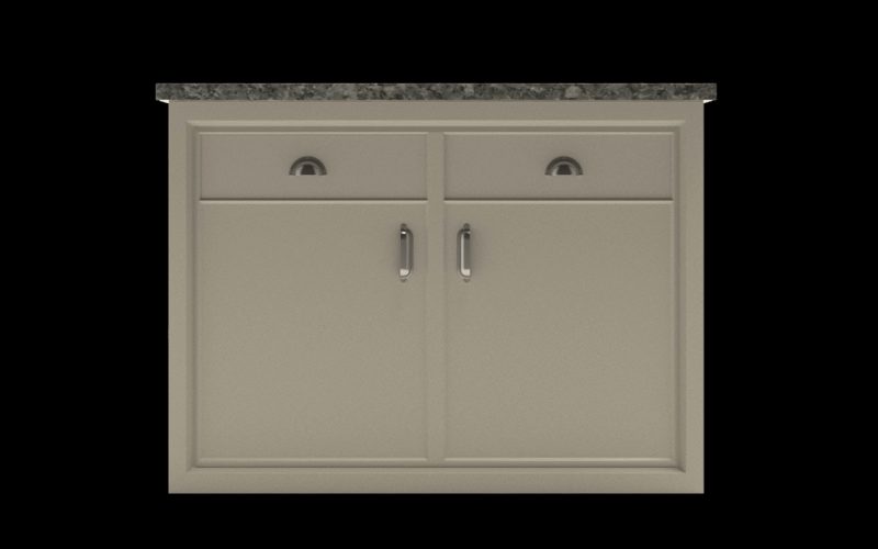Cabinet in a painted finish